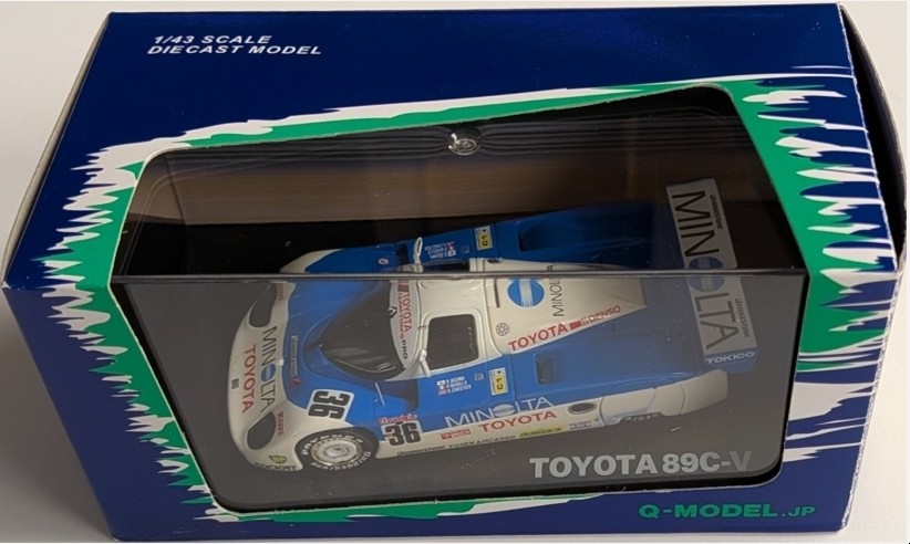 GPコレクションホビー館 ｜ Q-MODEL 1/43 TOYOTA 89C-V LM