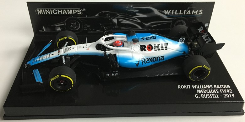 GPコレクションホビー館 ｜ PMA 1/43 ROKIT WILLIAMS FW42 2019 RUSSELL