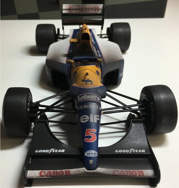 【絶版】EXOTO エグゾト　Williams-Renault FW14B #5