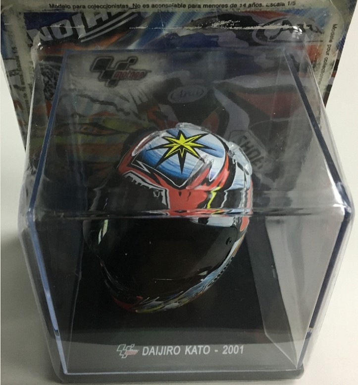 Daijiro KATO 2001 CM16 CASQUE MOTO GP 1/5 