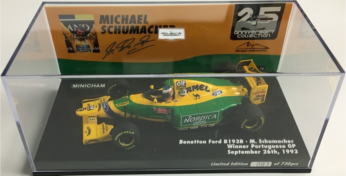 GPコレクションホビー館 ｜ 1/43 B193B TOBACCO-LOOK SCHUMACHER WON