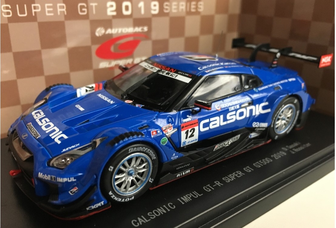 【EBBRO】2019 SUPER GT CALSONIC IMPUL GT-R