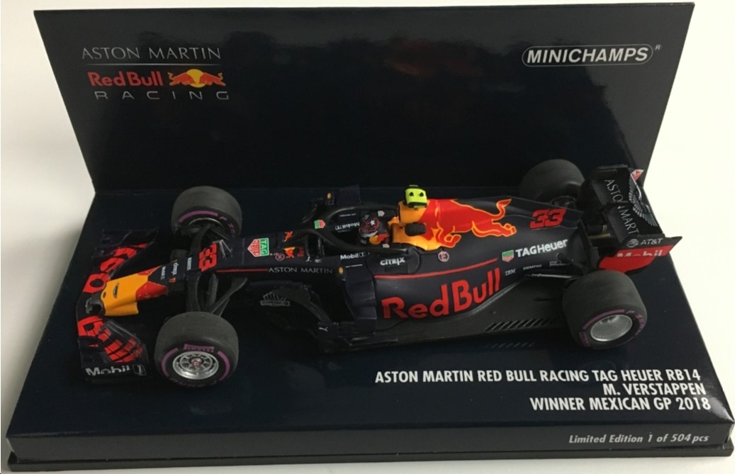 MINICHAMPS ASTON MARTIN M. VERSTAPPEN