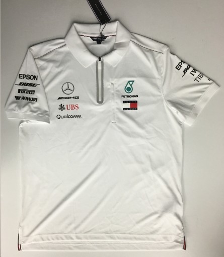 2018 TOMMY HILFIGER MERCEDES F1 PIT-ZIP 