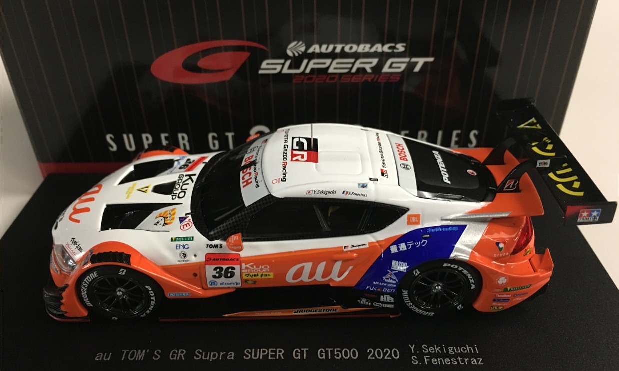 GPコレクションホビー館 ｜ EBBRO 1/43 SGT500 2020 au TOM'S GR SUPRA #36