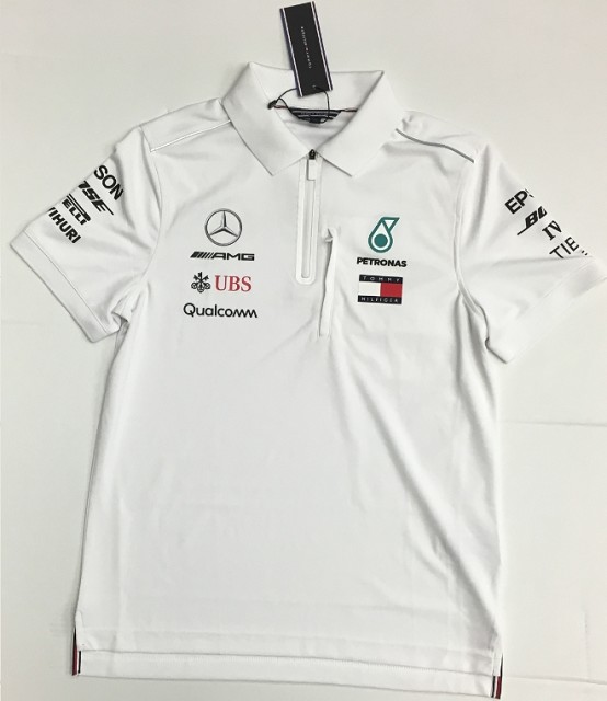 2018 TOMMY HILFIGER MERCEDES F1 PIT-ZIP 